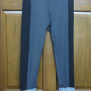 Gymshark illusion workout legging, grey, size Large